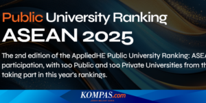 20 PTN Terbaik di Indonesia Versi AppliedHE 2025, UNS Peringkat 4 Se-Asia Tenggara