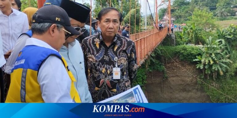 Ditutup karena Ancaman Longsor, Jembatan Gantung di Banyumas Dikaji Jadi Permanen