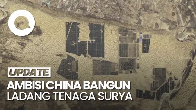 Video: China Bangun 'Tembok Besar Tenaga Surya' untuk Terangi Beijing