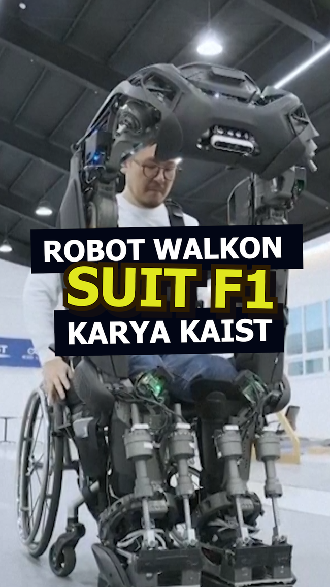 Melihat Robot ‘Iron Man’ KAIST untuk Bantu Disabilitas